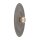 Wandleuchte blendarm Glas Metall Braun G9 H:60 cm rund