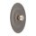 Wandleuchte blendarm Glas Metall Braun G9 H:60 cm rund
