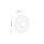 Wandleuchte Glas Metall Braun Rot G9 H:40 cm Kugel