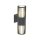 Wandleuchte Up Down Aluminium Grau E27 H:30 cm IP54