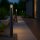 Pollerleuchte blendarm Aluminium Grau H:80 cm IP54 E27
