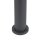 Pollerleuchte blendarm Aluminium Grau H:80 cm IP54 E27