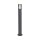 Pollerleuchte blendarm Aluminium Grau H:80 cm IP54 E27