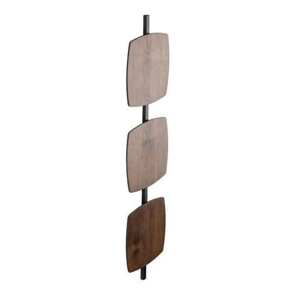 LED Wandleuchte indirekt 3000K Holz Braun H:95,5 cm