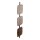 LED Wandleuchte indirekt 3000K Holz Braun H:95,5 cm