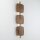 LED Wandleuchte indirekt 3000K Holz Braun H:95,5 cm