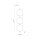 LED Wandleuchte indirekt 3000K Holz Braun H:95,5 cm