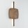 LED Wandleuchte indirekt 3000K Holz Braun H:55 cm