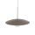 Pendelleuchte Glas Metall Weiß Braun E27 Ø65 cm rund