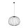 Pendelleuchte Metall Schwarz GX53 rund Ø58 cm Draht