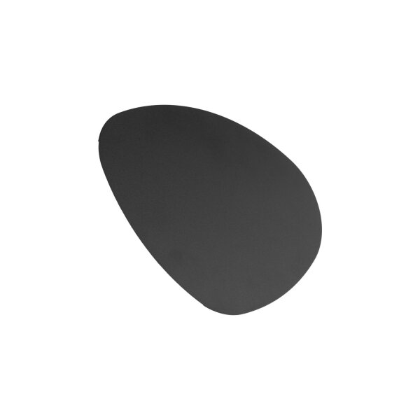 Wandleuchte indirekt 2-flammig Schwarz G9 H:30 cm
