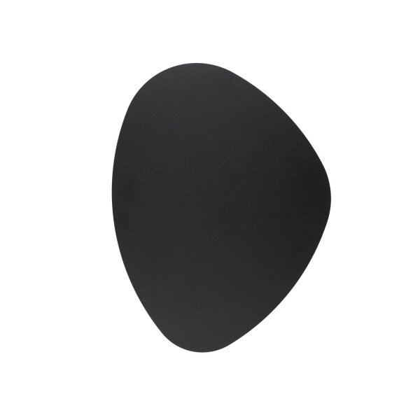 Wandlampe indirekt 3-flammig Schwarz Metall G9 H:37 cm
