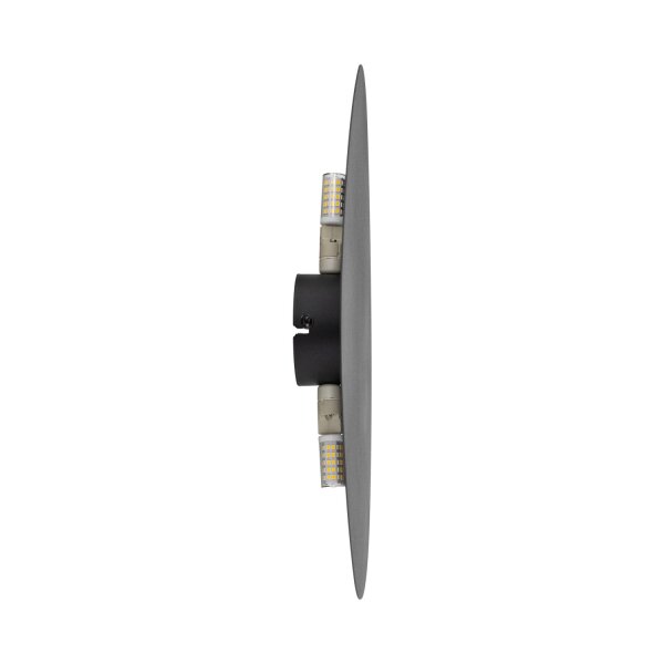 Wandlampe indirekt 2-flammig Metall Grün G9 H:30 cm