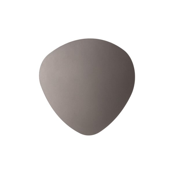 Wandlampe indirekt 3-flammig Metall Braun G9 H:37 cm