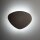 Wandlampe indirekt 3-flammig Metall Braun G9 H:37 cm
