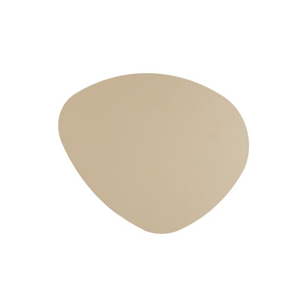 Wandlampe indirekt 2-flammig Sandfarben G9 H:30 cm