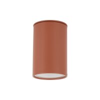 Deckenspot Metall Kaminrot GU10 Ø5 cm Modern...