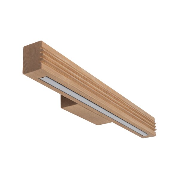LED Wandlampe Holz Kiefer 3000K 9W L:45,5 cm gemütlich