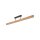 LED Deckenleuchte Holz Kiefer Metall 3000K 25W 120,5 cm