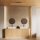 LED Deckenleuchte Holz Kiefer Metall 3000K 25W 120,5 cm