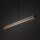 LED Pendelleuchte Holz Kiefer Schwarz 3000K 160,5 cm