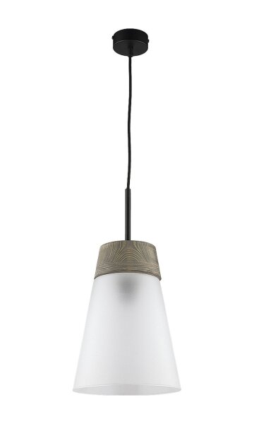 Hängeleuchte Schwarz Weiß Holz ARAVAE Lampe Küche