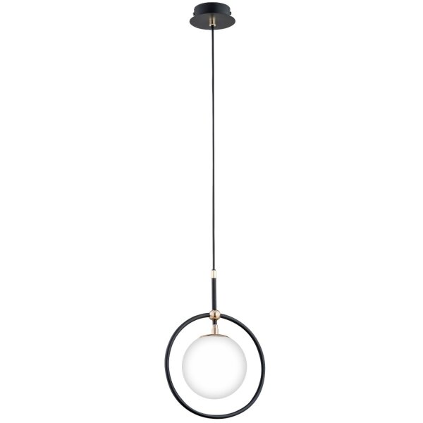 Pendelleuchte Glas Weiß E14 L:24 cm Schirm dekorativ