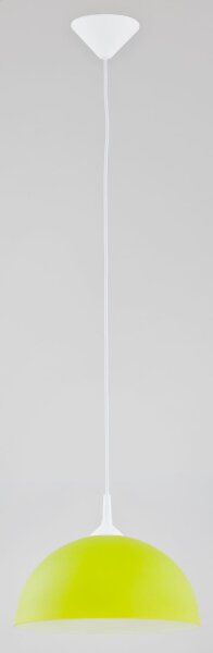 Pendelleuchte Glas Grün E27 L:30 cm Schirm dekorativ