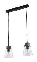 Pendelleuchte ARAVAE Glas l&auml;nglich Esszimmer Lampe