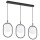 H&auml;ngelampe blendarm 3-flammig Glas Metall E14 L:78 cm