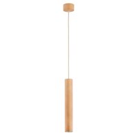 H&auml;ngelampe Holz GU10 B:8,5 cm Skandinavisch wohnlich