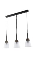 H&auml;ngeleuchte Glas Schirm 3xE27 ARAVAE Bar Lampe