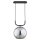 Pendelleuchte Kugel Rauchglas Schwarz Chrom E27 L:25 cm