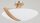Deckenleuchte 3-flammig Holz Glas Natur E14 L:54 cm