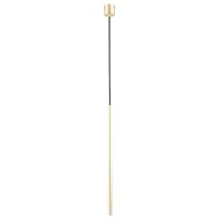H&auml;ngelampe Metall Gold G9 &Oslash;5,2 cm Zylinder dekorativ