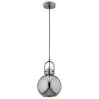 Pendelleuchte Rauchglas E27 L:20 cm Modern dekorativ