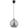 Pendelleuchte Rauchglas E27 L:25 cm Modern dekorativ