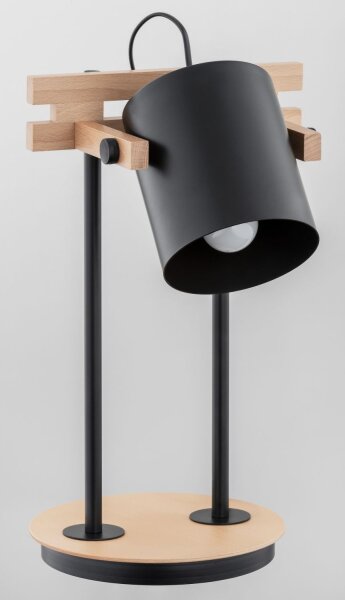 Tischlampe schwenkbar E27 B:21 cm wohnlich dekorativ