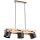 H&auml;ngelampe schwenkbar 3-flammig Holz Metall E27 L:62 cm