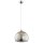 Pendelleuchte Glas Gold Chrom E27 L:30 cm dekorativ