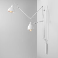 Flexible Wandleuchte AIDA Lesen Moderne Lampe