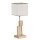 Tischleuchte Holz Stoff E14 B:16 cm Modern dekorativ