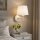 Wandlampe blendarm Stoff Weiß E14 B:20 cm dekorativ