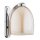 Wandlampe Glas Chrom Bernstein E27 B:17 cm dekorativ