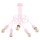 Deckenleuchte Kinder 5-flammig Rosa E27 B:50 cm M&auml;dchen