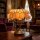 Tischlampe 2-flammig Buntglas Braun Orange E14 40 cm