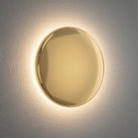 LED Wandleuchte Gold Aluminium 180 lm 3000K Ø21 cm...