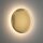 LED Wandleuchte Gold Aluminium 180 lm 3000K Ø21 cm rund