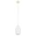 Pendelleuchte Beige Glas Keramik E27 Ø14 cm rund Modern