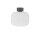 Deckenleuchte Grau Glas Keramik E27 H:25 cm Modern